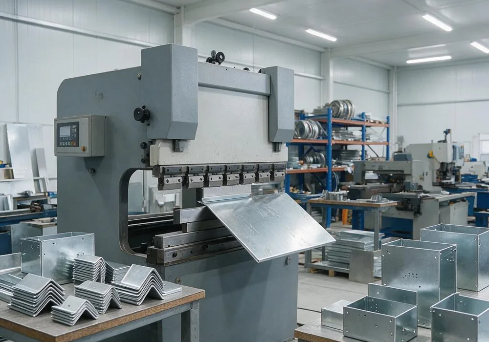 Apoyo representativo de fabricación de chapa para revisión de fabricación